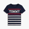 Tommy Stripe T-Shirt für Kinder