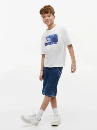 Tommy Surf Graphic T-Shirt für Kinder