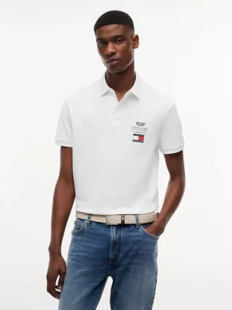 Tommy x Cadillac F1® Team Logo Polo Tommy x Cadillac F1® Team Logo Polo