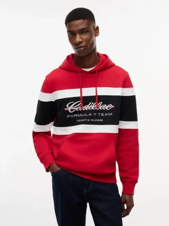 Tommy x Cadillac F1® Team Script Hoodie