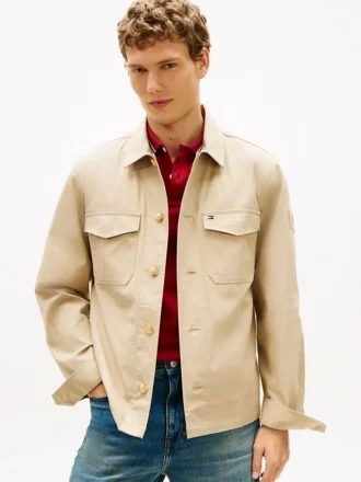 Twill-Hemdjacke