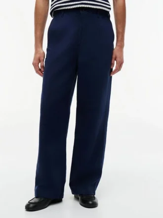 Utility-Chino aus Baumwoll-Leinen-Mischung Utility-Chino aus Baumwoll-Leinen-Mischung