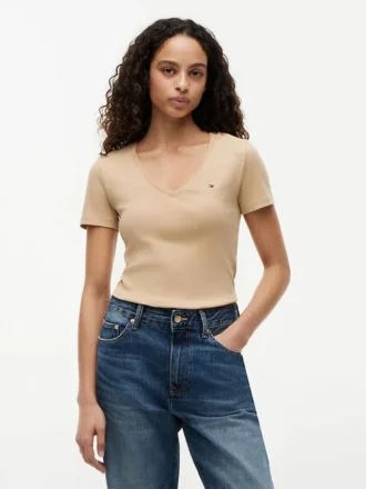 V-Ausschnitt „Favorite“ T-Shirt