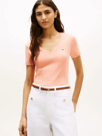 V-Ausschnitt „Favorite“ T-Shirt