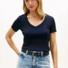 V-Ausschnitt „Favorite“ T-Shirt