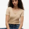 V-Ausschnitt „Favorite“ T-Shirt