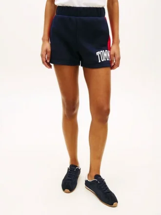 Varsity Tommy Logo Colorblock Sweatshorts