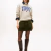 Varsity Tommy Logo Rundhals-Sweatshirt Varsity Tommy Logo Rundhals-Sweatshirt