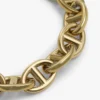 Vergoldetes Armband mit maritimen Gliederketten Vergoldetes Armband mit maritimen Gliederketten
