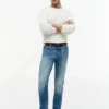 Verwaschene Stretch-Slim-Jeans