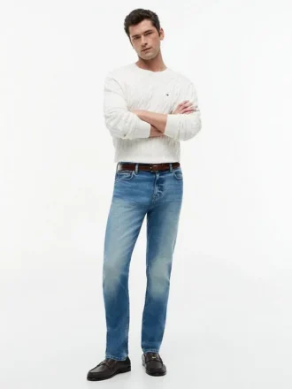 Verwaschene Stretch-Slim-Jeans Verwaschene Stretch-Slim-Jeans