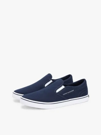 Vulkanisierter Canvas-Slip-On-Sneaker