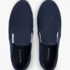 Vulkanisierter Canvas-Slip-On-Sneaker Vulkanisierter Canvas-Slip-On-Sneaker