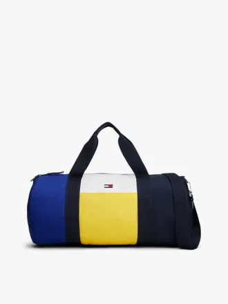 Wasserabweisende Duffle-Tasche mit Farbblock-Design