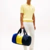 Wasserabweisende Duffle-Tasche mit Farbblock-Design Wasserabweisende Duffle-Tasche mit Farbblock-Design