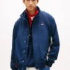 Wasserabweisende Jacke mit Tommy Jeans-Logo Wasserabweisende Jacke mit Tommy Jeans-Logo