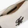 Wasserabweisende Mini-Tasche mit Schriftzug-Monogramm