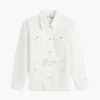 Wasserabweisende Utility-Jacke mit Gürtel Wasserabweisende Utility-Jacke mit Gürtel