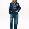 Wasserabweisende Varsity-Bomberjacke