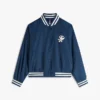 Wasserabweisende Varsity-Bomberjacke