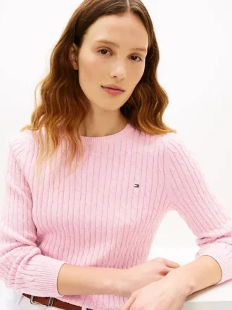 Zopfmuster-Pullover Zopfmuster-Pullover