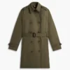 Zweireihiger Trenchcoat mit Gürtel Zweireihiger Trenchcoat mit Gürtel